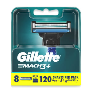 Gillette Mach3 Razor Blade Refills 8 pcs