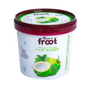 True Froot Freshly Frozen Tender Coconut Fruit Blend 1 kg