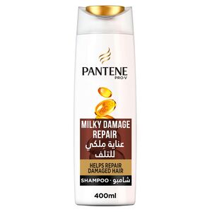 Pantene Pro-V Milky Damage Repair Shampoo, 400 ml