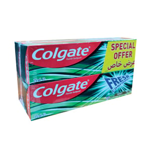 Colgate Fresh Confidence Gel Mint Toothpaste Value Pack 4 x 75 ml