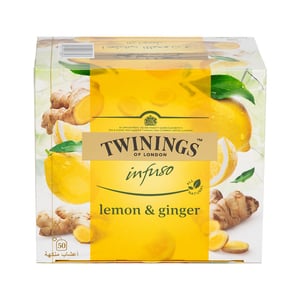 Twinings Infuso Lemon and Ginger 50 Teabags