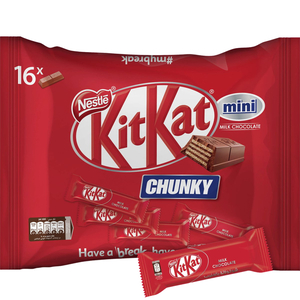 Nestle KitKat 2 Finger Chunky Mini Milk Chocolate Wafers 250 g
