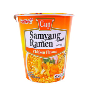 Samyang Ramen Chicken Flavour Cup Noodle Soup 65 g