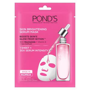 Ponds Face Mask Skin Brightening Serum Mask 21 ml