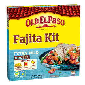 Old El Paso Fajita Kit Extra Mild, 476 g