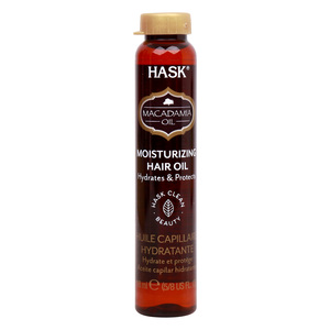 Hask Macadamia Oil Moisturizing Hair Oil, 18 ml