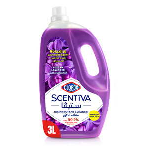 Clorox Scentiva Disinfectant Cleaner Tuscan Lavender 3 Litres