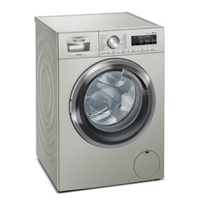 Siemens iQ700 Front Load Washing Machine, 10 kg, 1600 RPM, Silver Inox, WM16XMX0GC