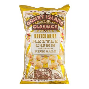 Coney Island Butter Me Up Kettle Corn With Himalayan Pink Salt 5 oz