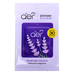 Aer Power Pocket Bathroom Freshener, Lavender Bloom, 10 g