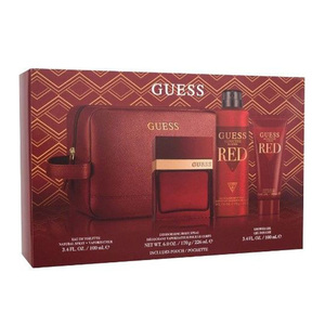 Guess Seductive Red Set For Men, 100 ml Eau De Toilette, 200 ml Shower Gel, 226 ml Body Spray