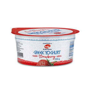 Al Ain Strawberry Yoghurt Greek, 150 g