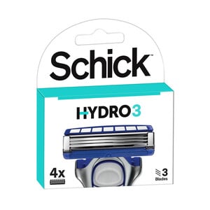 Schick Hydro3 Easy Glide Blade 4 pcs