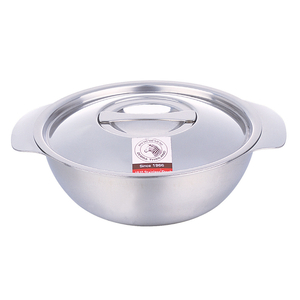 Zebra Stainless Steel Soup bowl, 20 cm, 123020