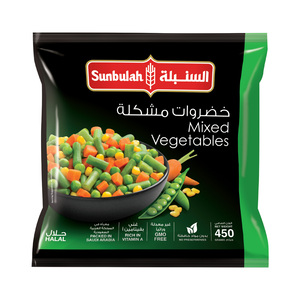 Sunbulah Mixed Vegetables 450 g