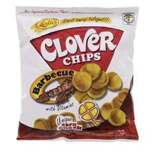 Leslie's Clover Chips Barbecue 55 g