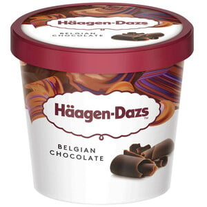 Haagen-Dazs Ice Cream Belgian Chocolate 100 ml