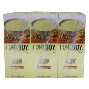 Homesoy Brown Sugar Soya Milk 6 x 250ml