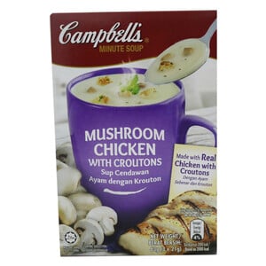 Campbell's Mushroom Chicken & Croutons 21g X 3's