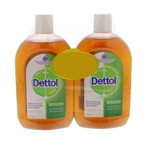 Dettol Antiseptic Disinfectant Value Pack 2 x 500 ml