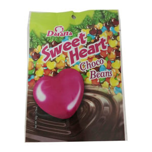 Daiana Sweet Heart Choco Beans 50g