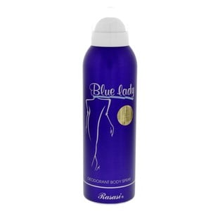 Rasasi Blue Lady Deodorant Body Spray 200 ml