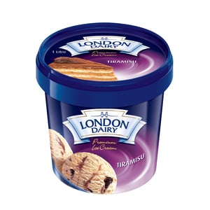 London Dairy Tiramisu Ice Cream 1 Litre