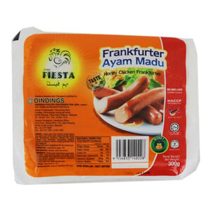 Ayam Dindings Fiesta Honey Frankfurter 300g