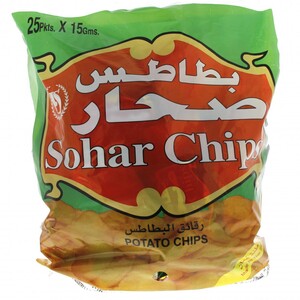 Sohar Potato Chips 25 x 15 g