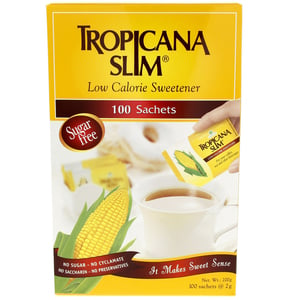 Tropicana Slim Low Calorie Free Sweetener 100 Saches 200 g