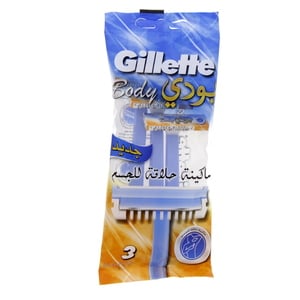 Gillette Body Disposable Razor 3 pcs