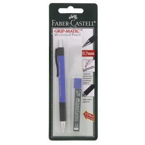 Faber-Castell Grip Matic Mechanical Pencil with Lead 1319 Assorted Colors