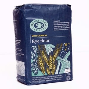 Doves Farm Organic Wholemeal Rye Flour 1 kg