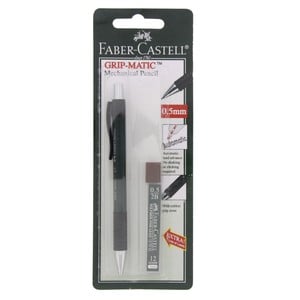 Faber-Castel Grip Matic Mechanical Pencil with Leads 1318