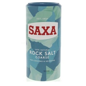 Saxa Rock Salt Coarse For Cooking And Grinding 350 g