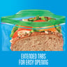 Ziploc Seal Top Sandwich Bags Size 16.5cm x 14.9cm 50pcs