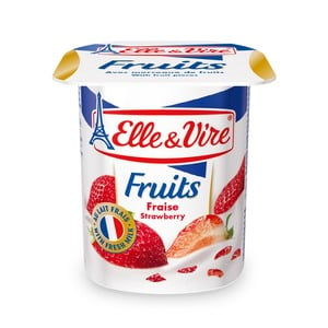 Elle & Vire Fruits Yogurt Strawberry 125 g