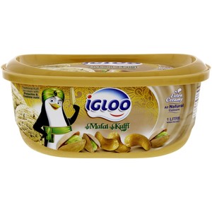 Igloo Malai Kulfi Ice Cream 1 Litre