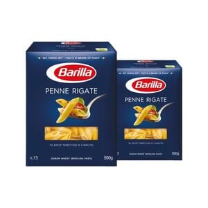 Barilla Penne Rigate Pasta 2 x 500 g