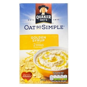 Quaker Oat So Simple Golden Syrup Flavor 360 g