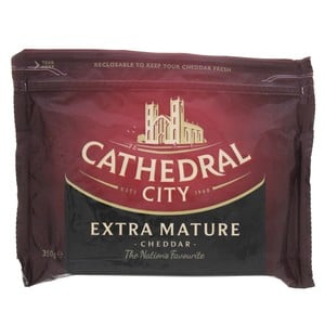 Cathedral City Extra Mature Cheddar Cheese 350 g