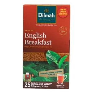 Dilmah English Breakfast Tea 25 Teabags