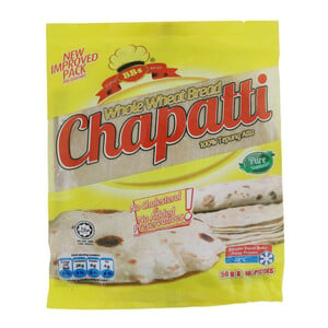 BB's Chapatti Whole Wheat Bread 500g