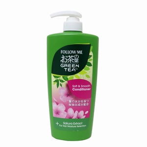 Follow Me Green Tea Shampoo Conditioner Soft & Smooth 650ml