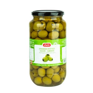 LuLu Spanish Pitted Green Olives 454 g