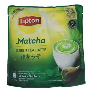 Lipton Matcha Milk Tea 12 x 20g