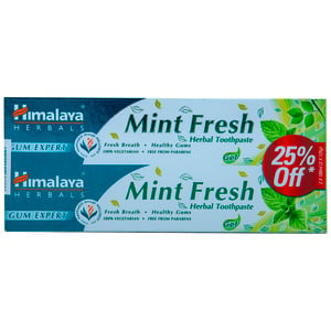 Himalaya Herbals Toothpaste Mint Fresh 2 x 125 g