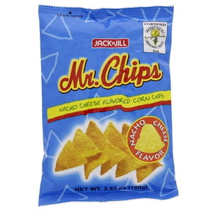 Jack 'n Jill Mr. Chips Cheese Flavored Corn Chips 100 g