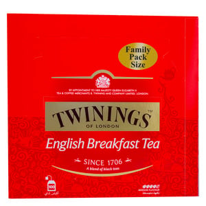 تويننجز شاي الإفطار الإنجليزي 100حبة
