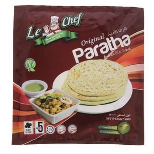 Le Chef Original Paratha Plain 400 g